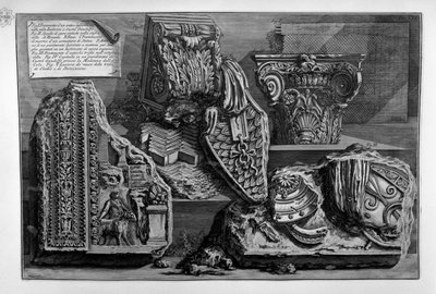 Unbekanntes Bild von Giovanni Battista Piranesi